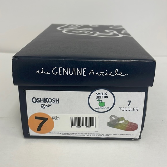 NEW Super Cute Smell Great Baby’s Toddler Shoes Size 7 Multicolors - Picture 3 of 5